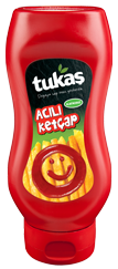 Tukaş Ketçap Acılı 490 Gr