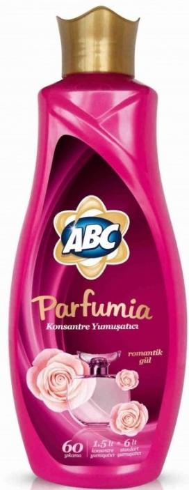 ABC Parfumia Romantik Gül Konsantre Yumuşatıcı 60 Yıkama 1,5 Lt