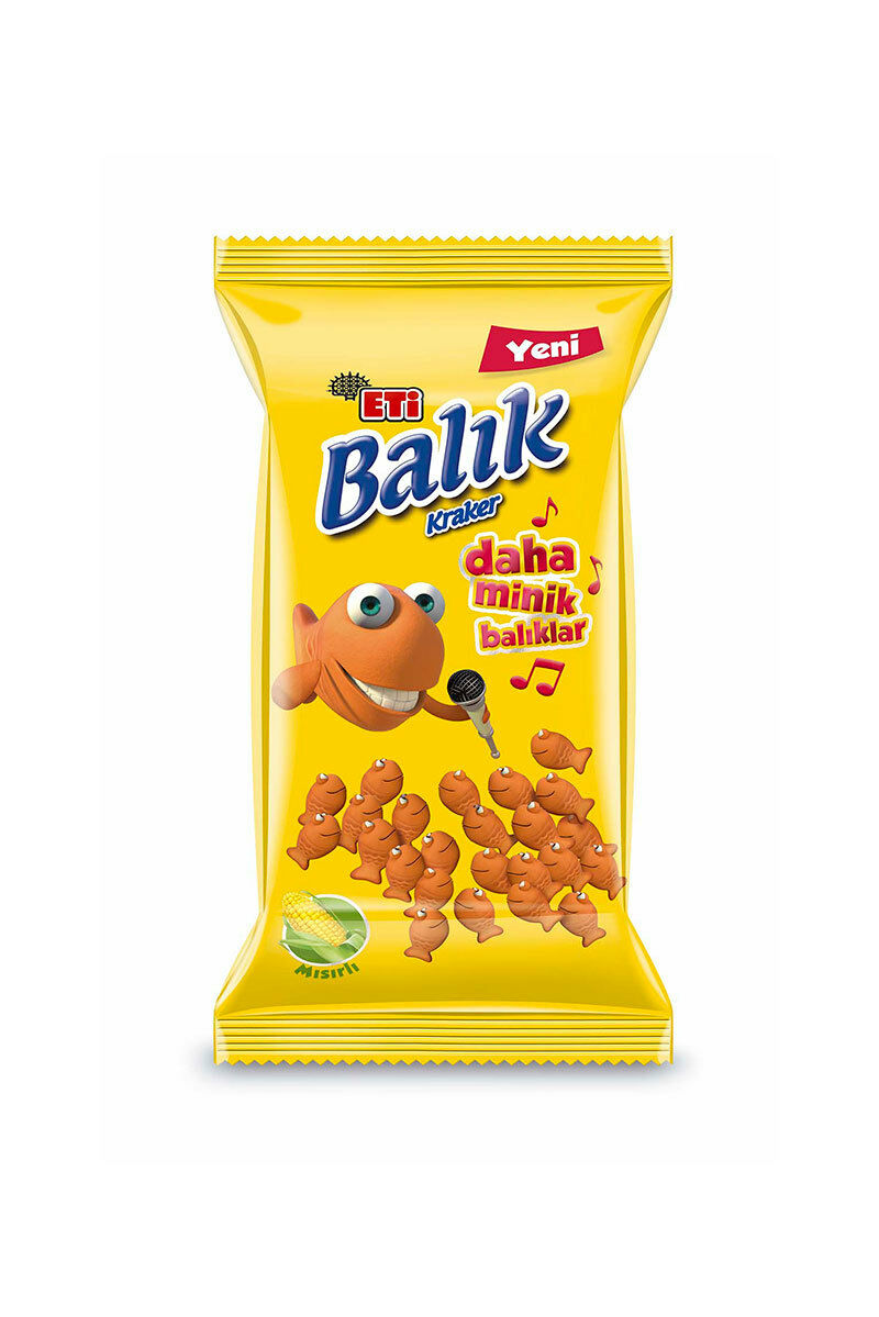 Eti Balık Kraker Mısırlı 70 Gr