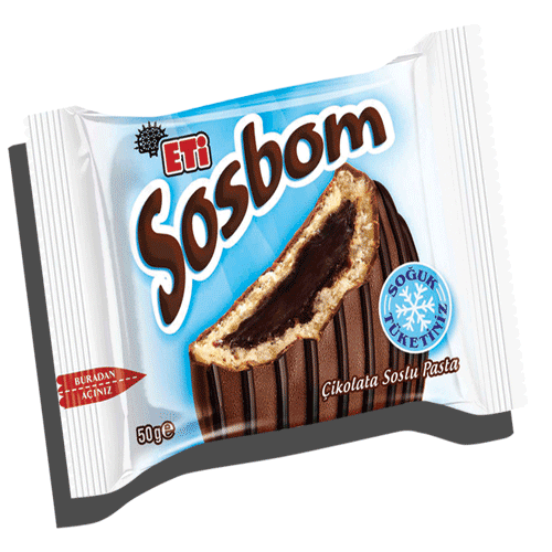 Eti Sos Bom Çikolata Soslu Kek 50 Gr