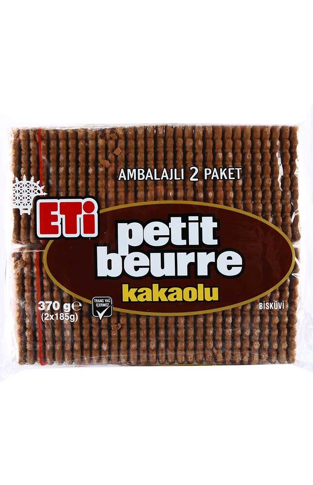 Eti Petit Beurre Kakolu Bisküvi 2 X 185 Gr