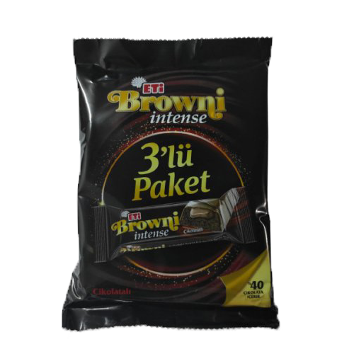 Eti Browni Intense 3 x 50 Gr Çikolatalı