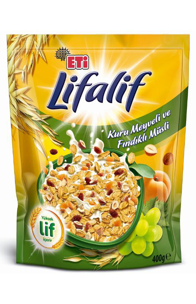 Eti Lifalif Kuru Meyveli Ve Fındıklı Müsli 350 Gr