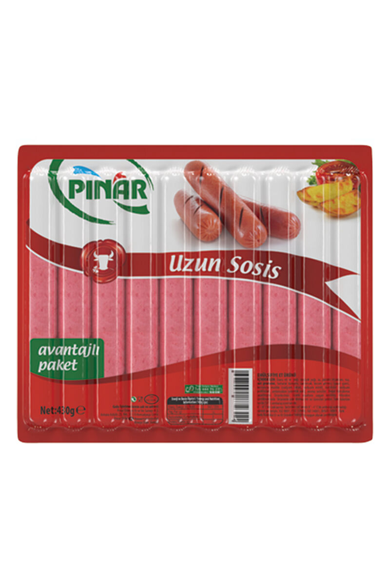 Pınar Soyulmuş Dana Sosis 430 Gr