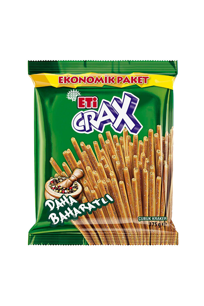 Eti Crax Çubuk Kraker Baharatlı 175 Gr