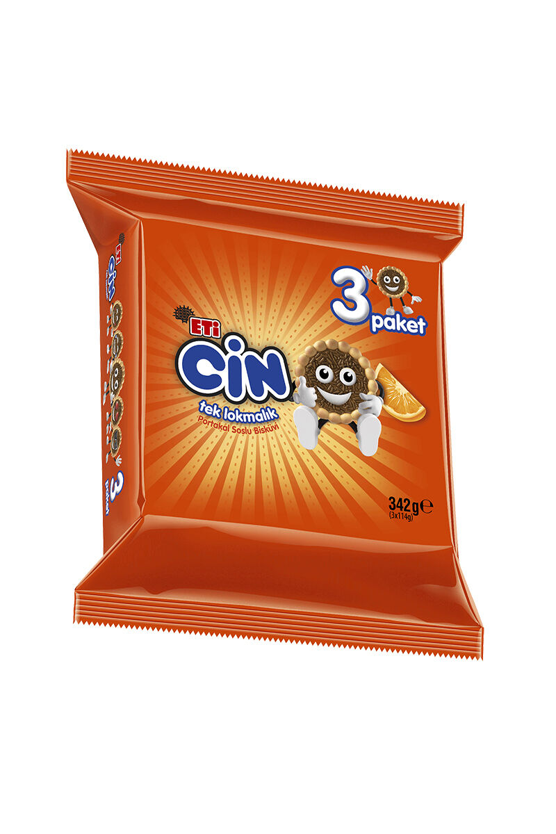 Eti Cin Portakallı 3`lü 342 Gr