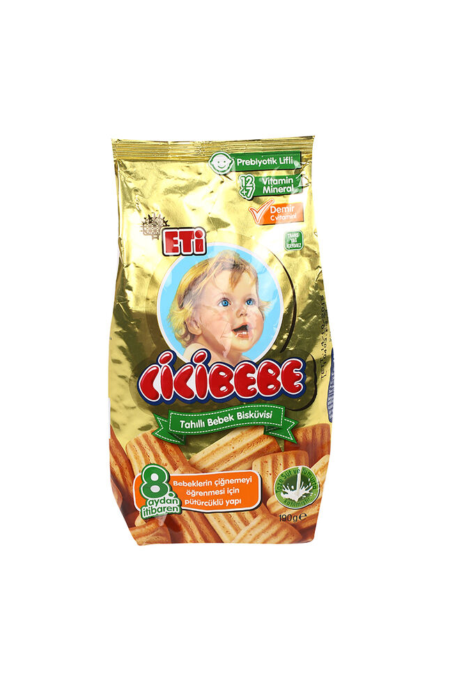Eti Cici Bebe Tahıllı Bebek Bisküvisi 190 Gr