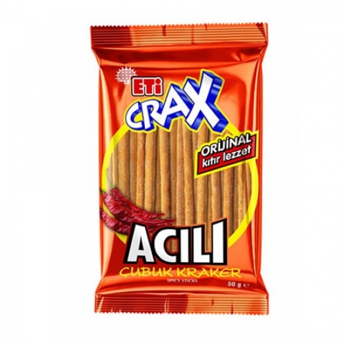 Eti Crax Acılı Çubuk Kraker 80 Gr