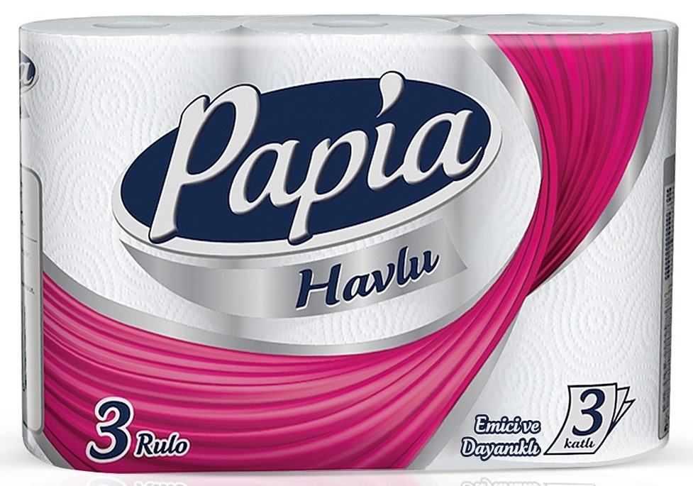 Papia Kağıt Havlu 3 Rulo