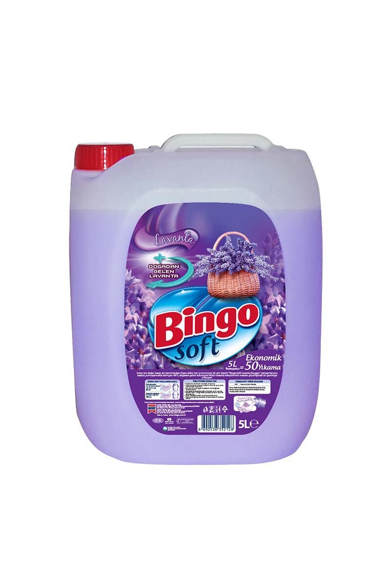 Bingo Soft Yumuşatıcı Lavanta 5 Lt 