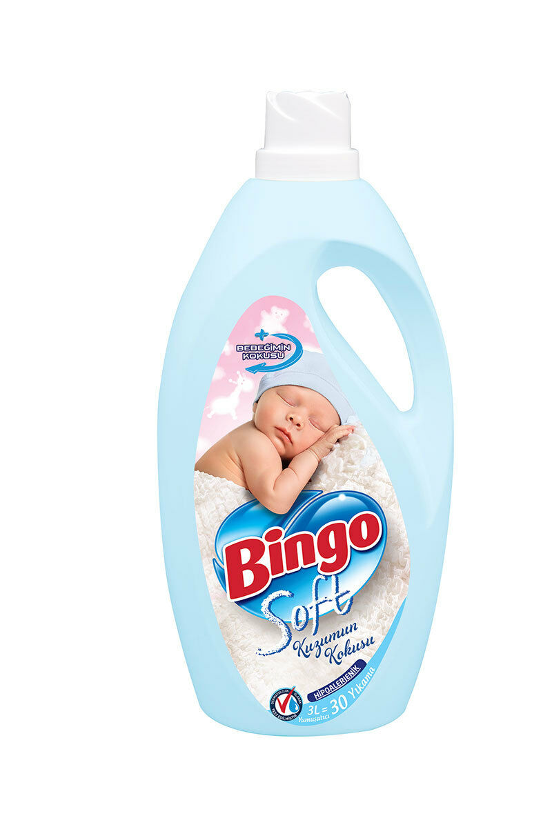 Bingo Soft Yumuşatıcı Kuzumun Kokusu 3 Lt