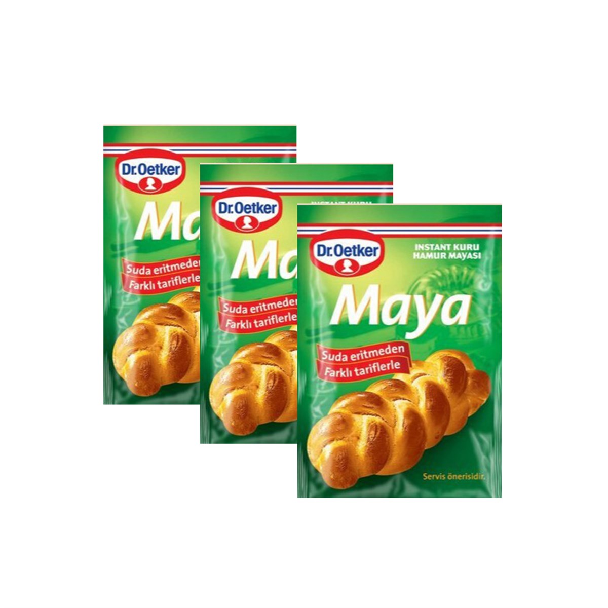 Kenton Instant Kuru Hamur Mayası 30 Gr 10 Gr X3