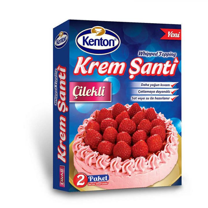 Kenton Krem Şanti Çilekli 150 Gr