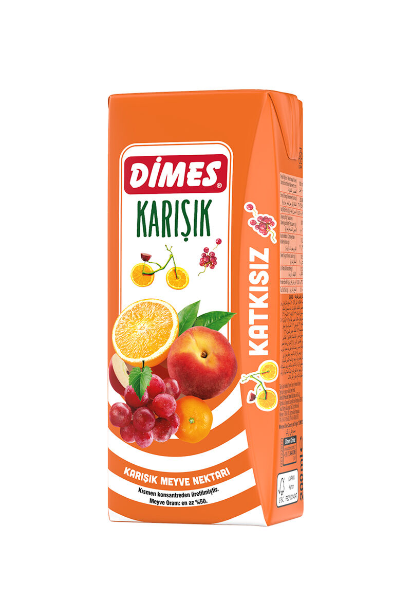 Dimes Karışık Meyveler 200 Ml