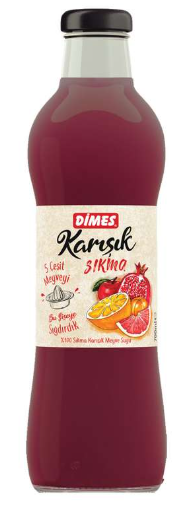 Dimes Meyve Suyu Sıkma Karışık Cam 700 Ml