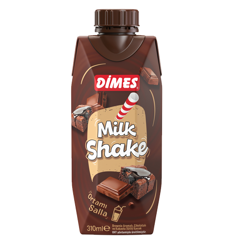 Dimes Milkshake Browni - Çikolata - Kakao - 310 Ml