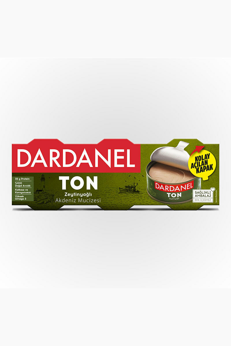 Dardanel Zeytinyağlı Ton Balığı 3 x 75 Gr