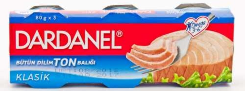 Dardanel Ayçiçekyağlı Ton Balığı Konservesi 3 x 80 Gr