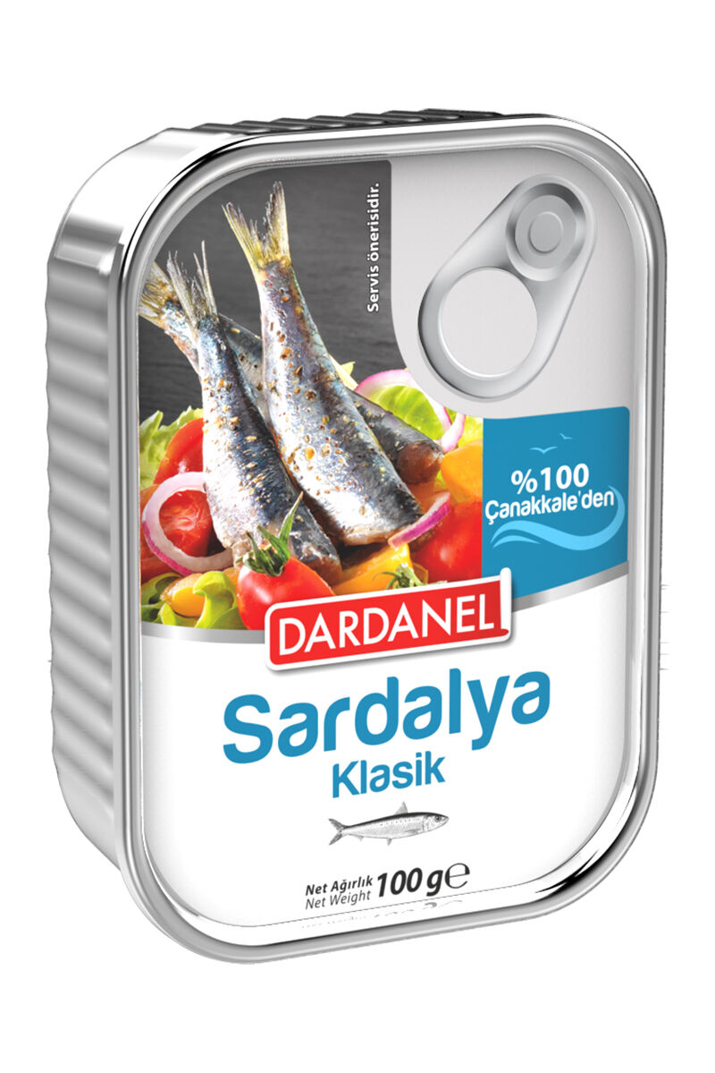 Dardanel Çanakkale'den Sardalya Balığı Konservesi 100 Gr