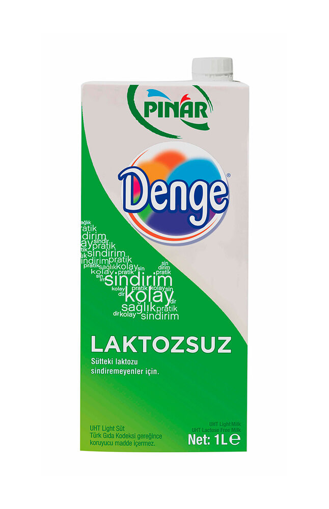 Pınar Denge Light Laktozsuz UHT Süt 1 Lt