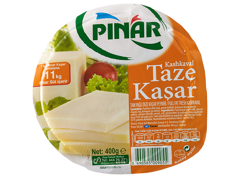 Pınar Taze Kaşar 400 Gr