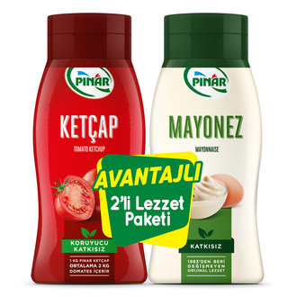 Pınar Ketçap Mayonez 420 Gr+350 Gr