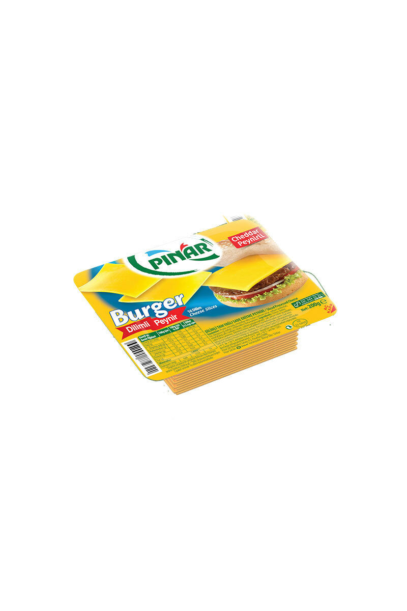 Pınar Burger Dilimli Peynir 200 Gr