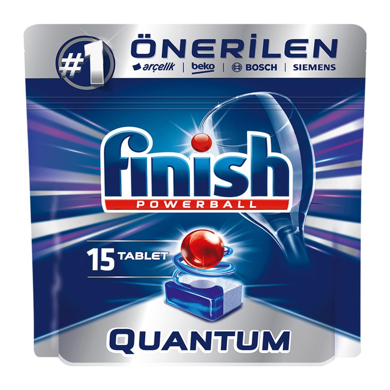 Finish Tablet Quantum Max 15'li