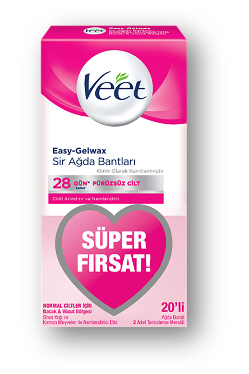 Veet Ağda Bandı Normal 20'li