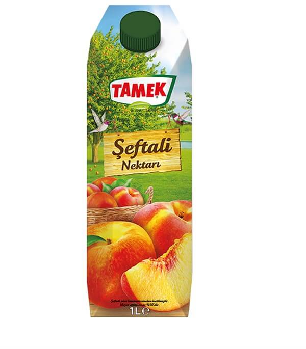 Tamek Şeftali Nektari 1 Lt