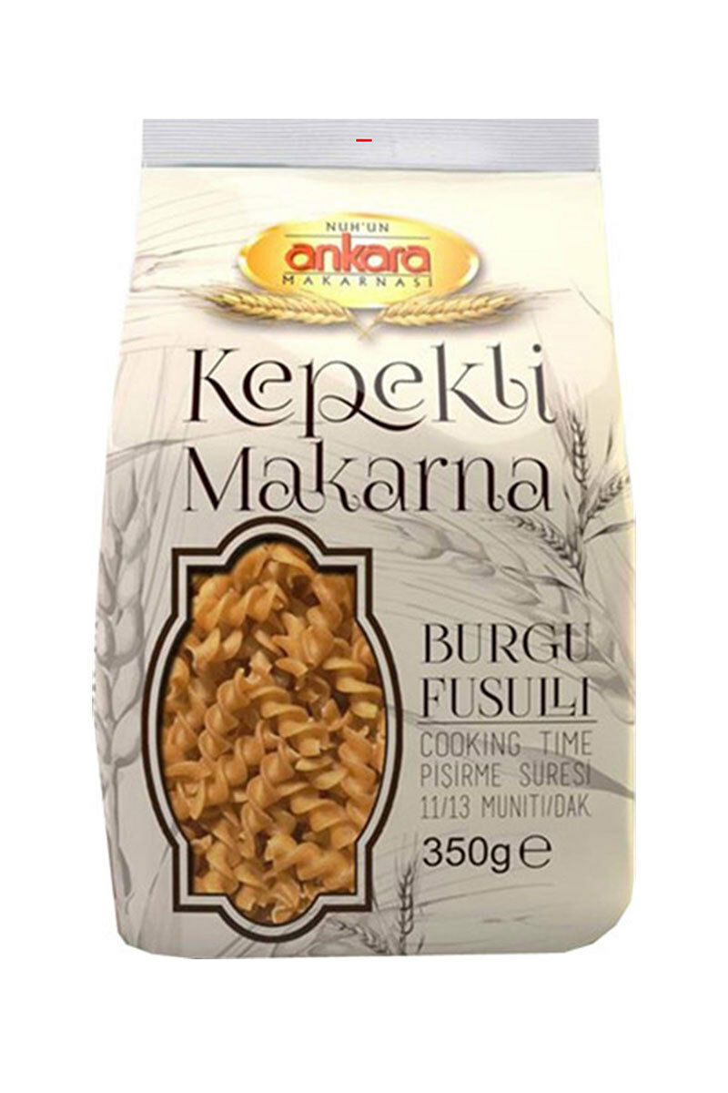 Nuh'un Ankara Makarna Kepekli Burgu 350 Gr