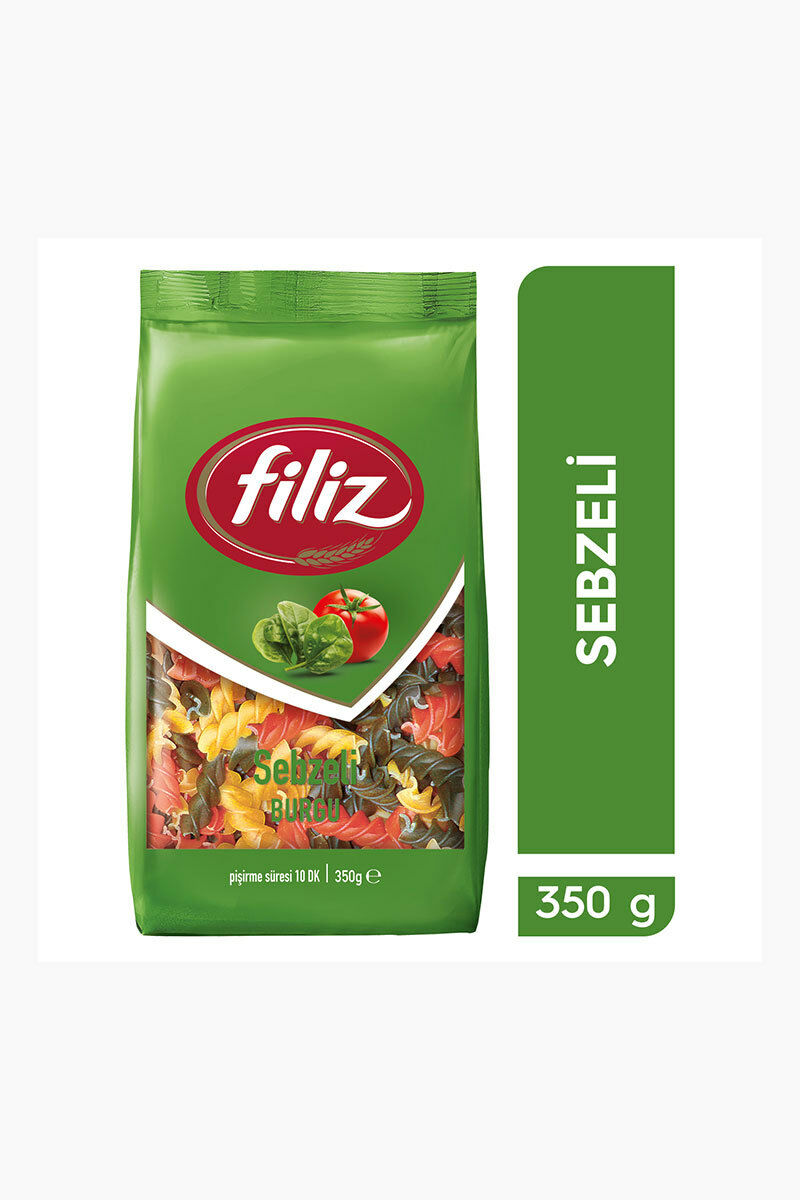 Filiz Sebzeli Burgu Makarna 350 Gr 