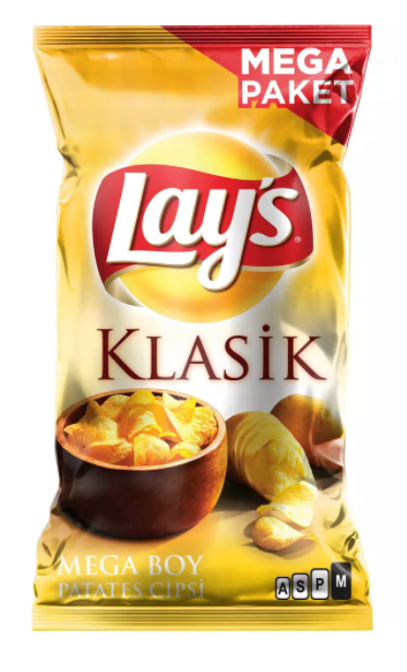 Lays Mega Boy Klasik 215 Gr