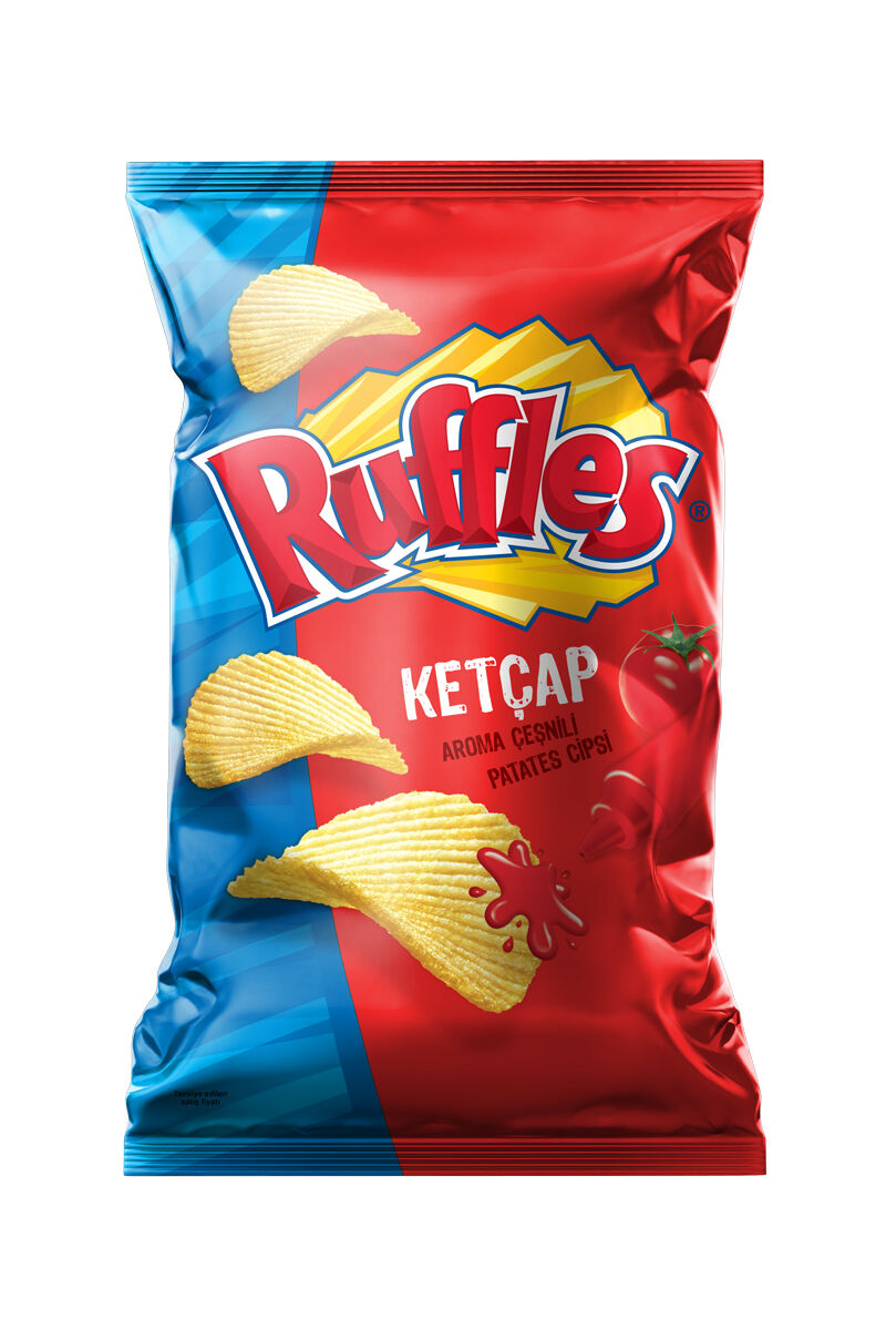 Ruffles Ketçap Aroma Çeşnili Patates Cipsi 150 Gr