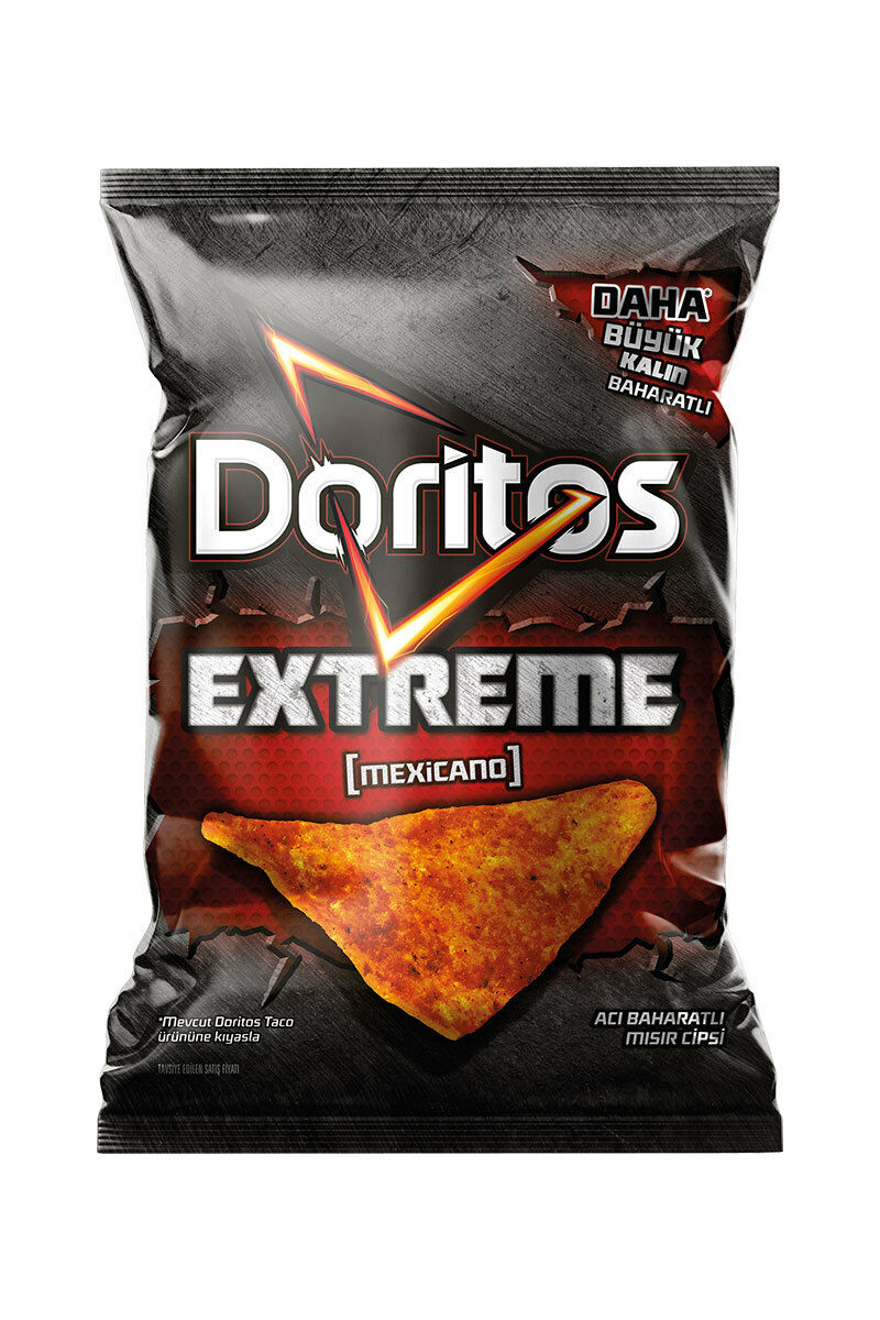 Doritos Extreme Mexicano Acı Baharatlı Mısır Cipsi 121 Gr