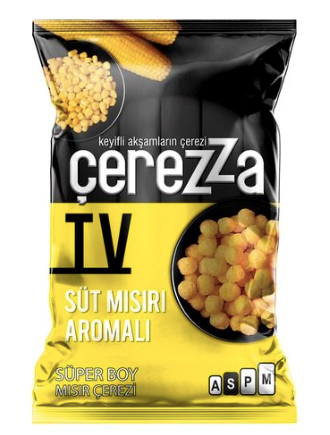 Çerezza Tv Süt Mısır Aroma Çeşnili Mısır Çerezi 117 Gr