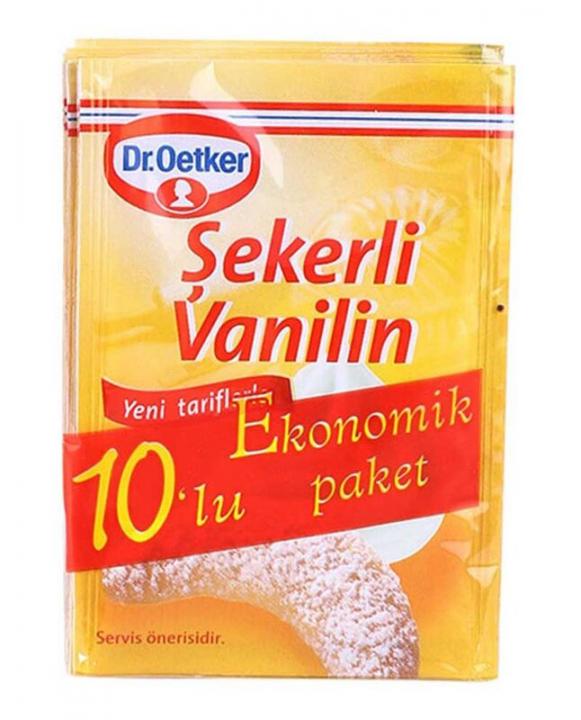 Dr. Oetker Şekerli Vanilin 10'lu 50 Gr