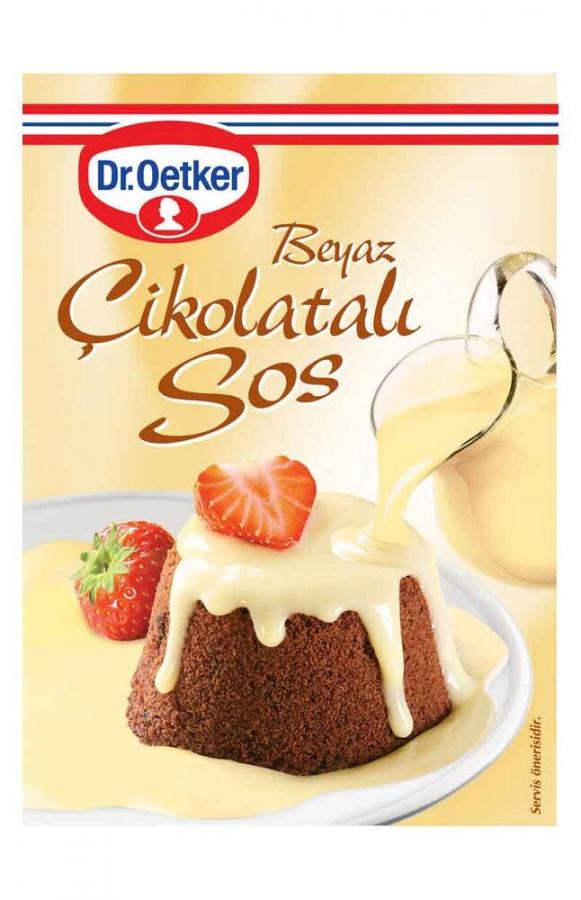 Dr. Oetker Beyaz Çikolatalı 80 Gr