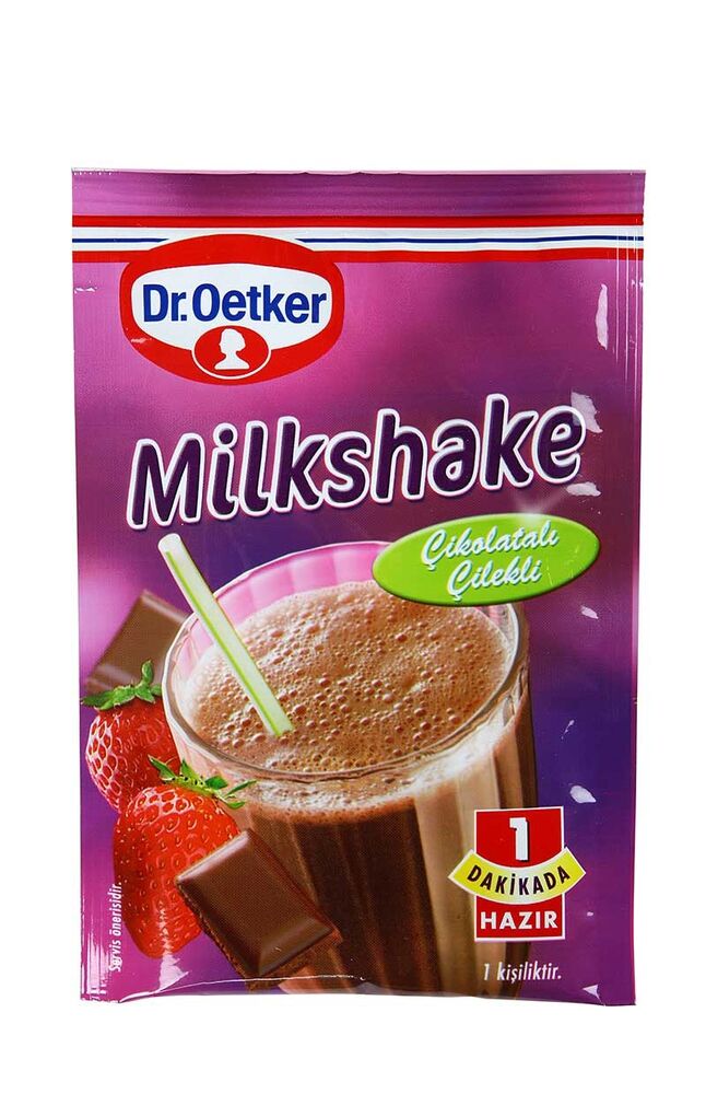 Dr. Oetker Milkshake Çikolatalı - Çilekli 30 Gr