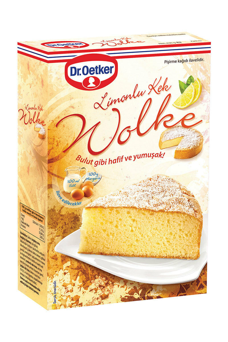 Dr. Oetker Wolke - Limonlu Kek 430 Gr