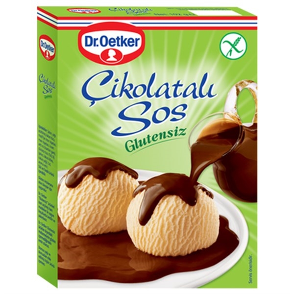 Dr. Oetker Glutensiz Çikolatalı Sos 128 Gr