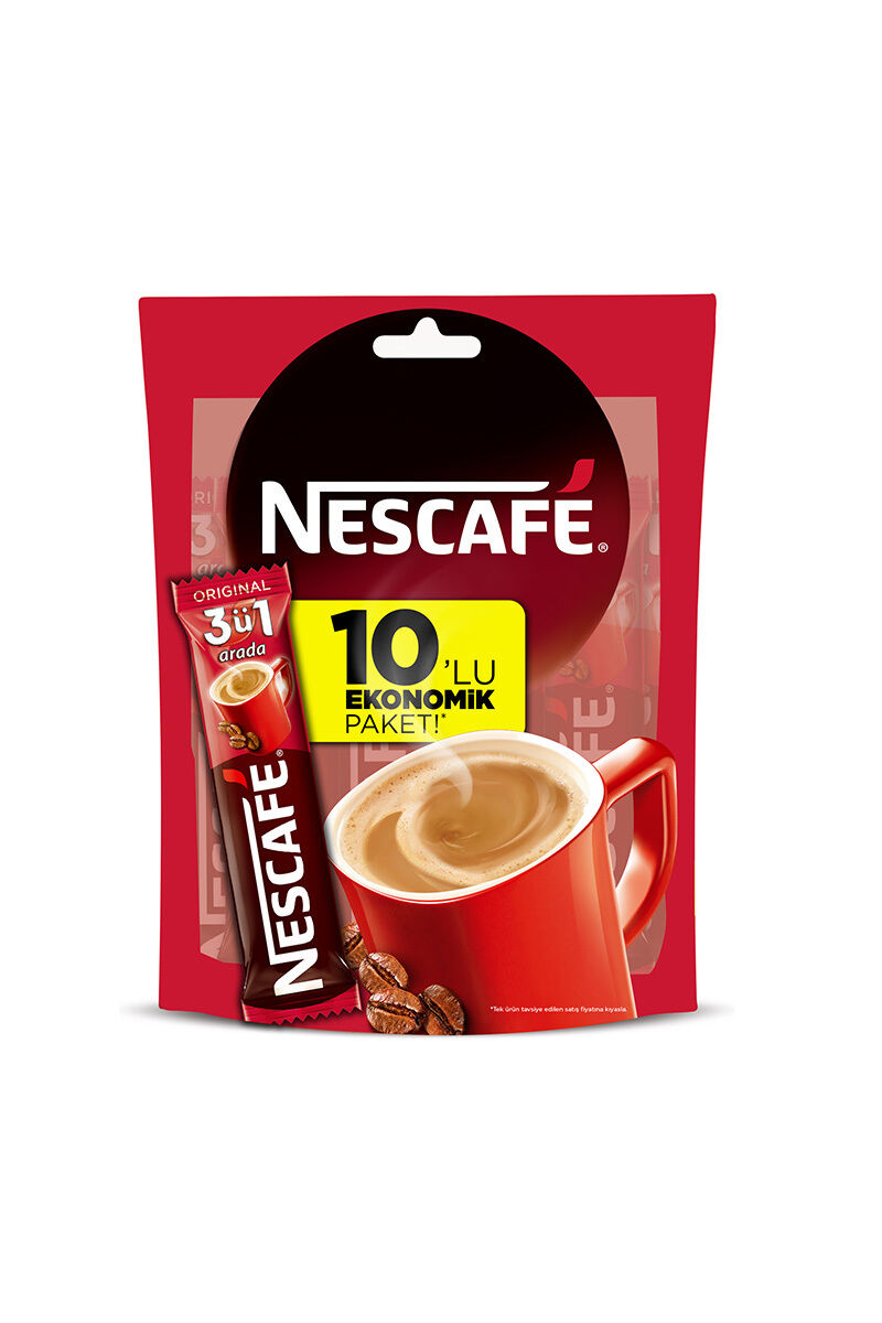 Nescafé 3'ü 1 Arada Kahve 10 x 18 Gr