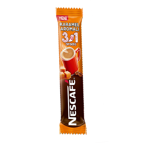 Nescafe 3'ü 1 Arada Karamel Aromalı