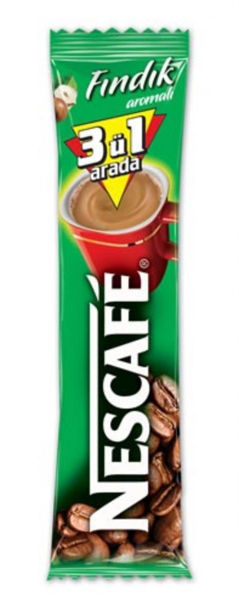 Nescafé 3'ü 1 arada Fındık Aromalı 13,2 Gr