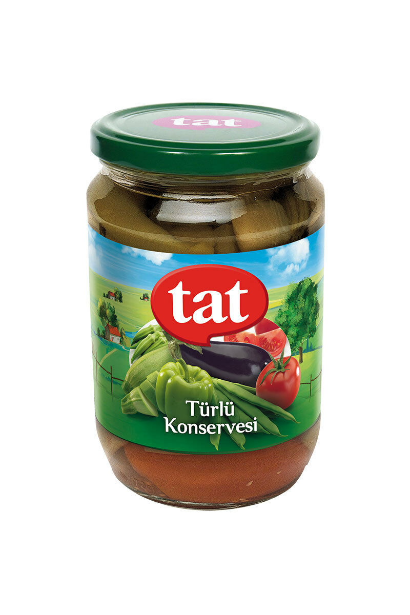 Tat Türlü Cam Şişe 720 Gr