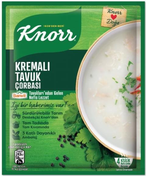 Knorr Klasik Kremalı Tavuk Çorbası 65 Gr