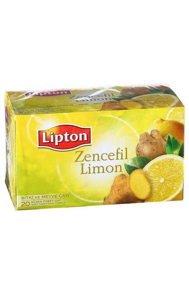 Lipton Zencefil Limon Bitki Ve Meyve Çayı Bardak Poşet Çay 20 x 2 Gr