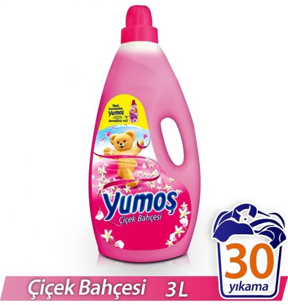 Yumoş Yumusatıcı Çiçek Bahcesı 3 Lt