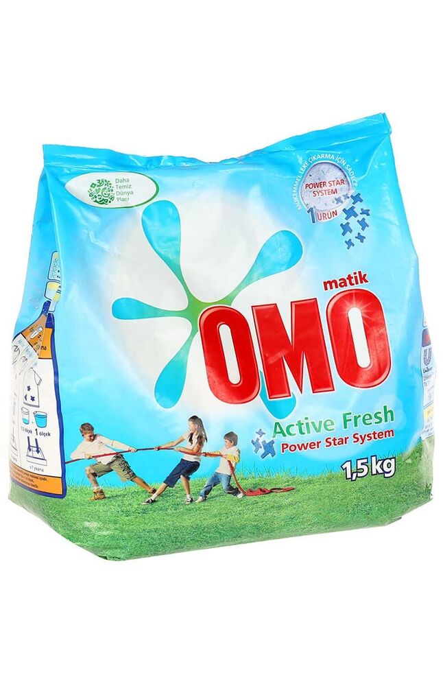 Omo Active Fresh Çamaşır Deterjanı 1,5 Kg