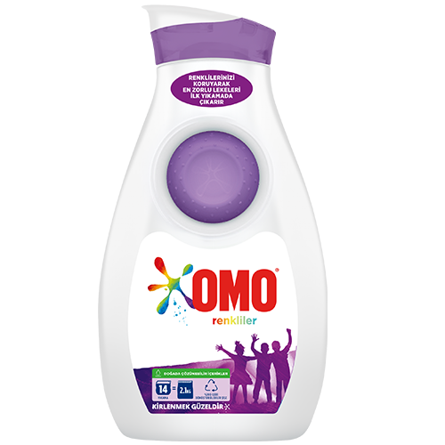 Omo Sıvı Deterjan 910Ml/26 Yıkama Renklıler